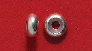 72SS298: Smart Bead Rondelle Caprice 7mm 3mm Sterling