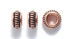 IN184-1C: Bali Style Copper Spacer 4x7mm-20PC
