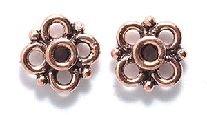 IN184-16C: Bali Style Copper Spacer Bead 10mm-20PC