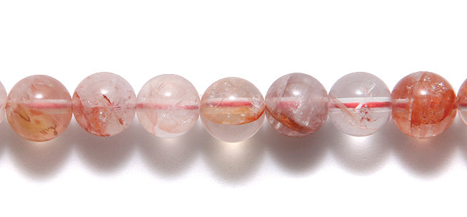 8ST411-R: Red Quartz Round 8mm