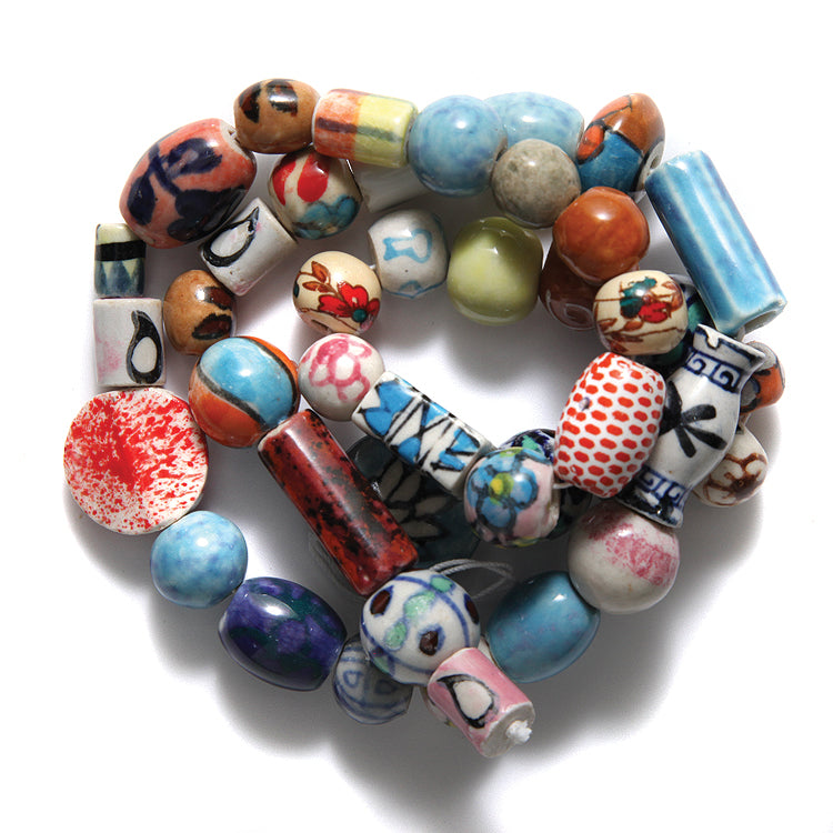 VE524-CR2: Bead Mix Ceramic 24Inch 12-26mm-STR