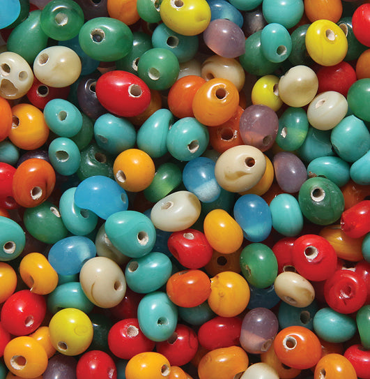 VE525-DR5: Bead Mix Drops 5mm AVG-1000GM