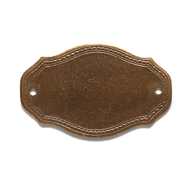 VJ4044: Vintaj Blank Bordered Frame 17x28mm