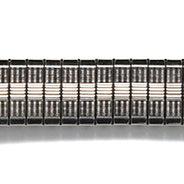 WX900-7: Vintage Watch Band Silver 15mm X 4 IN