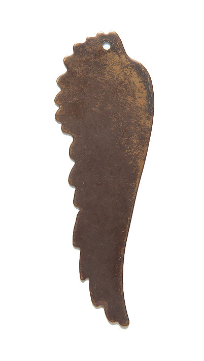 VJ4017: Vintaj Altered Blank Feathered Wing 17x52mm