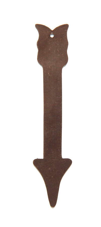 VJ4035: Vintaj Altered Blank Arrow 14x65mm