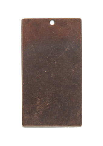 VJ4004: Vintaj Altered Blank Rectangle 32mm 2PPK