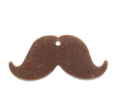 VJ4036: Vintaj Altered Blank Mini Mustache 14.5x31mm
