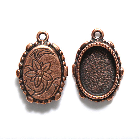 ND3053-AC: Nunn Ornate Bezel 15x21mm 10.2x14.2 ID -1EA