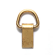 ND600-AG: Nunn Hinged Loop Bail 4x6mm ANT Gold-1EA