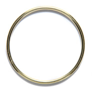 MH6-BR: Macrame Ring 6" Brass PLT