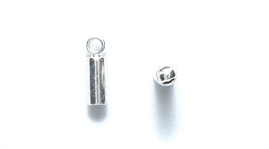 FI161-2S: Cord End Loop 2mm 1mmID SPL 6pc