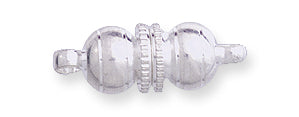 FI115-MST: Clasp Magnetic Rounded 6x16mm Bright SIL 1SE