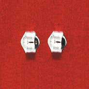 FI20-SS: Earring Back Clutch Sterling 10PPK/5PR