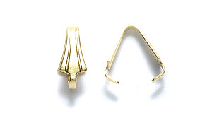 FI380-G: Bail Clip Gold 3.5x8mm-36PC