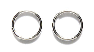 FI213-S: Split Ring Silver 9mm - - 500 Pieces