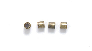 FI163-AB: Crimp Tube ANT Brass 2mm 144PPK