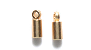 FI161-3HG: Cord End Loop 3x8mm SHG 2mmID 6PC