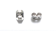 FI20-SN: Earnut Butterfly Clutch Stainless Steel - 6PR