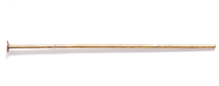 FI60 AB: Head Pin Ant Brass 1.5in 21GA 90-96PC/14GM
