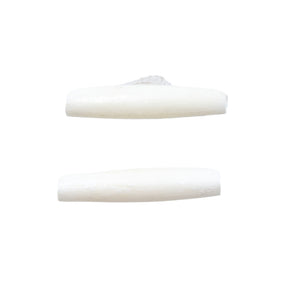 18IP114-T: India Bone Hare Pipe 3/4 Inch Thin 25 Pieces