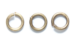 FI207-AB: Jump Ring ANT Brass 6mm 18ga 48PPK/5GM