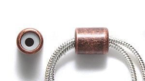 BR2000-AC: Slider Clasp 2mmID 5.5x7 ANT CPPR-1EA