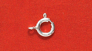 FI103-SS: Clasp Spring SS Open Ring 5.5mm 10PPK