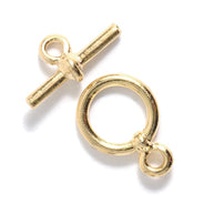 FI156-G: Toggle Clasp Gold Plt10mm - 3 SETS
