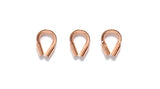 FI174-C: BEADALON Wire Guardians Copper Plate .022 Inch Hole - 144 Pieces