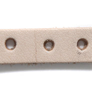 93LC150: Leather Choker Spacers 3 Hole 10x30mm - 10 Pieces