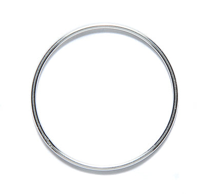 25SS890: Solid Jump Ring 25mm 19GA Sterling