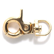 30FI647-G: Clasp Swivel Spring Clip Gold 18x30mm 1PC