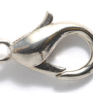23FI144-S: Clasp LBSTR CHROME COLOR 23x13mm 4PC