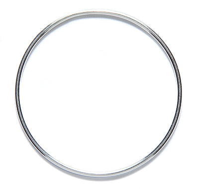 30SS890: Solid Jump Ring 30mm 19GA Sterling