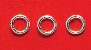 6FI199-SS: Locking Jump Rings Sterling Silver 6mm 18GA 10ppk