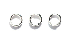 5FI210-ST: Split Ring Bright Silver 5mm 50PC/5GM