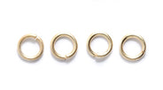 4FI221-HG: Jump Ring Steel SHG 4mm 21GA - 140PC/5GM