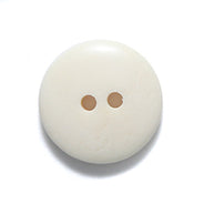15BN114-BU: Bone WHT Button 15mm 2HOLE - 25PC
