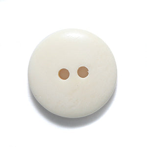 15BN114-BU: Bone WHT Button 15mm 2HOLE - 25PC