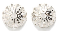 10FI249-S: Cap Filigree NCKL SIL 10mm 24PC