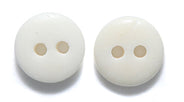 9BN114-BU: Bone WHT Button 9mm 2HOLE - 50PC