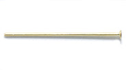 1FI60-G: Head Pin Gold 1inch 21GA 125PC/14GM