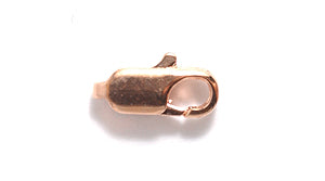 10FI143-C: Clasp Lobster CPPR 10x5mm 12PC