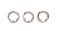 6FI221-AS: Jump Ring ANT Silver 5.5mm 21GA - 75PC/5GM