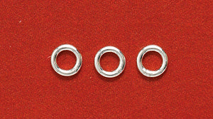 4SS895: Solid Jump Ring SS 4mm 20GA 10PPK