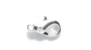 9FI544-S: Clasp Lobster Silver 4x9mm-10PC