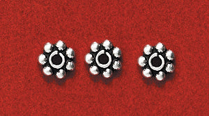 5FI95-SS: Bead Daisy Spacer SS 5mm - 10PPK