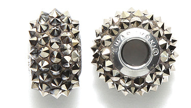 78CT851-P:  BeCharmed Spike Pave Metallic Light Gold 20m-1PC