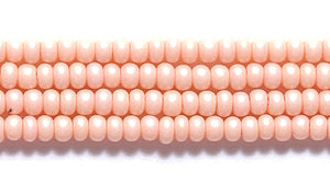 11SB154-TAR: CZ Seed Bead Terra Pearl Op Beige 11/0-1HK